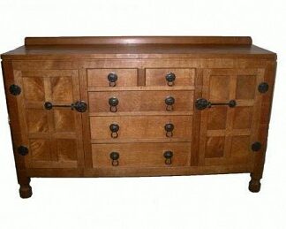 ROBERT MOUSEMAN THOMPSON RARE SIDEBOARD 5 DRAWERS