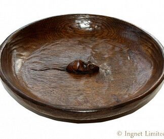 ROBERT MOUSEMAN THOMPSON VINTAGE LARGE FRUIT BOWL