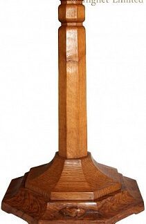 ROBERT MOUSEMAN THOMPSON VINTAGE STANDARD LAMP