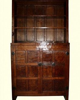 ROBERT MOUSEMAN THOMPSON RARE EARLY BOOKCASE