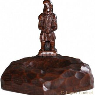 THOMAS GNOMEMAN WHITTAKER OF LITTLEBECK OAK ASHTRAY