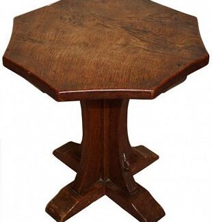 ROBERT MOUSEMAN THOMPSON EARLY BURR WINE TABLE