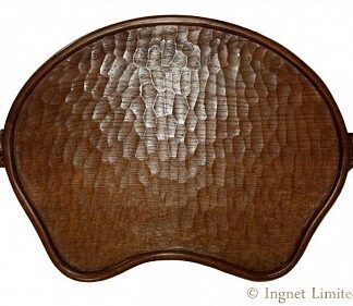 ROBERT MOUSEMAN THOMPSON OAK TEA TRAY