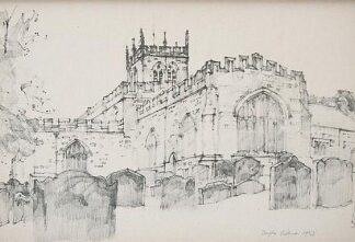 DOUGLAS PITTOCK 1911-1993 ST MARYS CHURCH BARNARD CASTLE