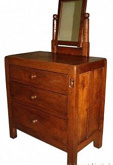 ROBERT MOUSEMAN THOMPSON EARLY DRESSING CHEST OF DRAWERS