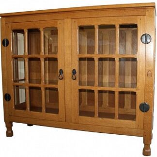 YORKSHIRE OAK DISPLAY CABINET BY HORACE KNIGHT