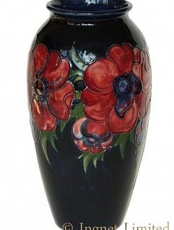 MOORCROFT ANEMONE VASE