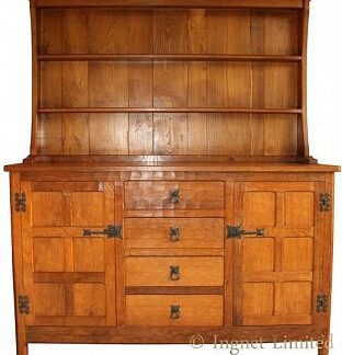 ACORN INDUSTRIES YORKSHIRE OAK ADZED DRESSER