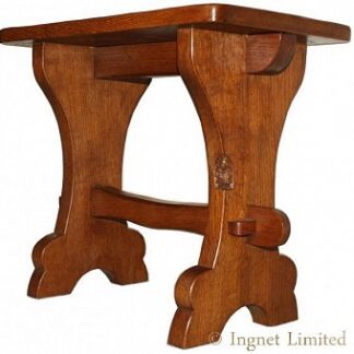 THOMAS GNOMEMAN WHITTAKER OAK STOOL