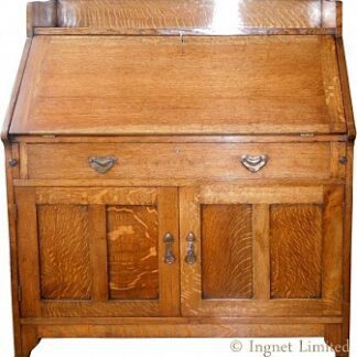 LIBERTY & CO ARTS & CRAFTS GOLDEN OAK BUREAU