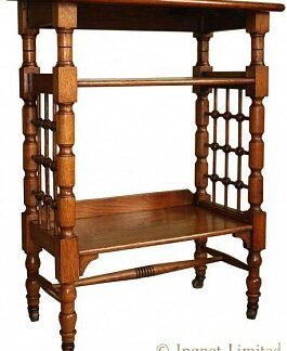 LIBERTY & CO. OAK ETAGERE LEONARD WYBURD