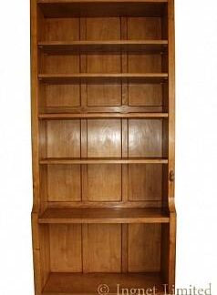 ROBERT MOUSEMAN THOMPSON MODERN 6 FT OPEN BOOKCASE