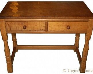 ROBERT MOUSEMAN THOMPSON ADZED HALL TABLE