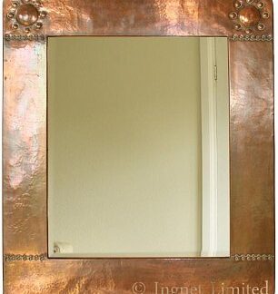 LIBERTY & CO COPPER WALL MIRROR