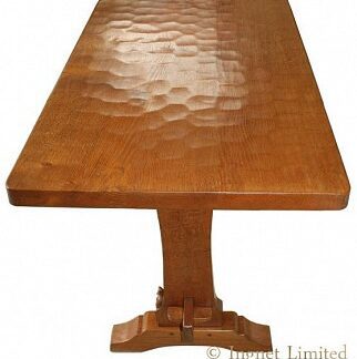 DON CRAVEN FOXMAN ADZED GOLDEN OAK HALL TABLE