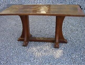 ROBERT MOUSEMAN THOMPSON DINING TABLE Circa 1925