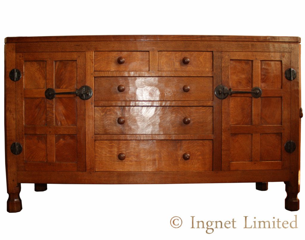 ROBERT MOUSEMAN THOMPSON CLASSIC ADZED SIDEBOARD