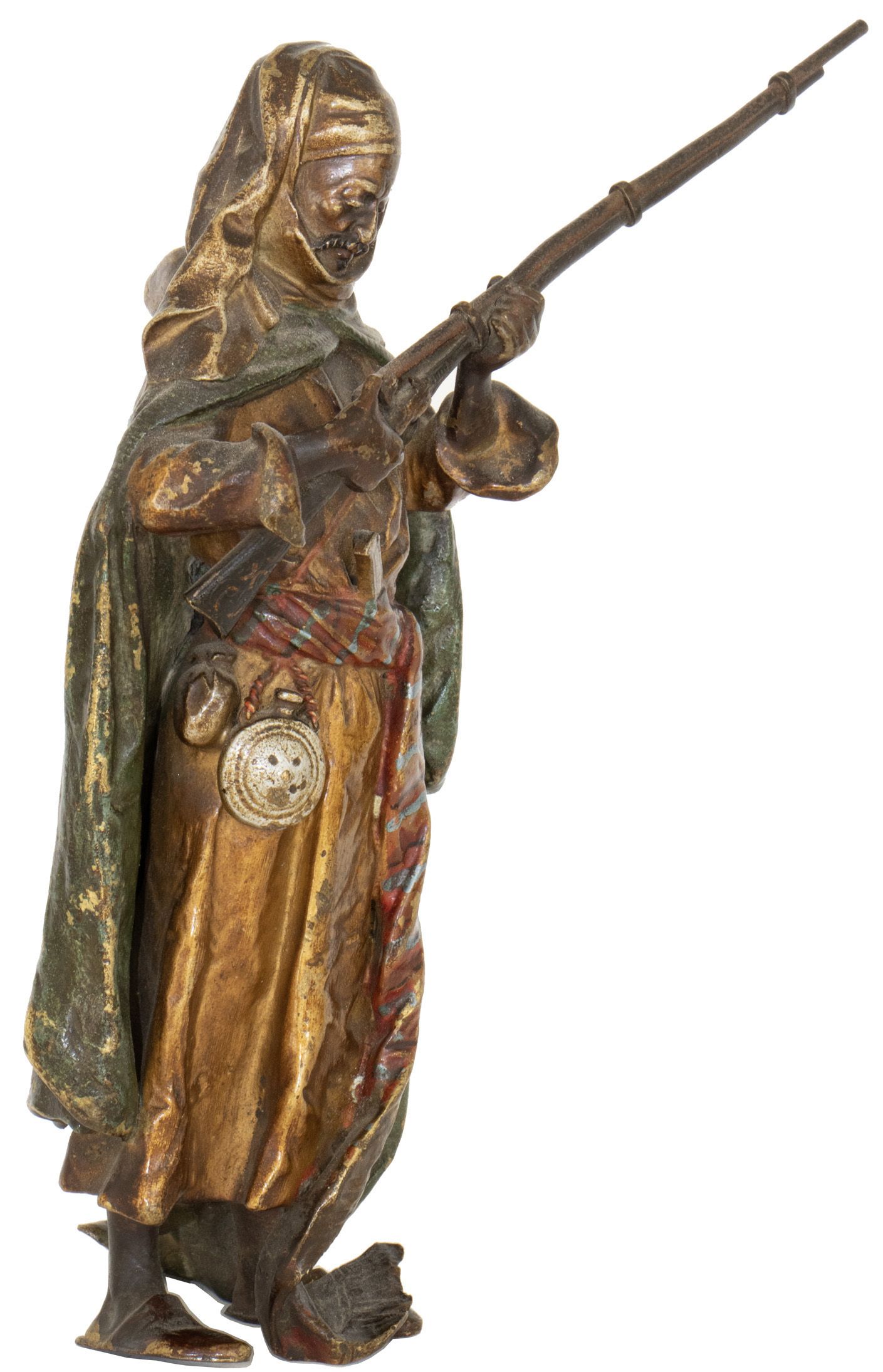 AUSTRIAN COLD PAINTED BRONZE BY FRANZ BERGMAN - Image 2