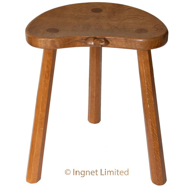 ROBERT MOUSEMAN THOMPSON MILKNG STOOL – Ingnet