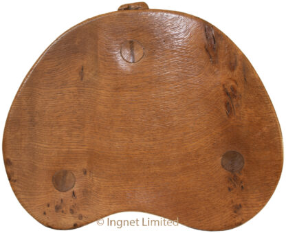 ROBERT MOUSEMAN THOMPSON BURR OAK STOOL - Image 8