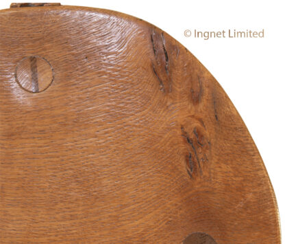 ROBERT MOUSEMAN THOMPSON BURR OAK STOOL - Image 15