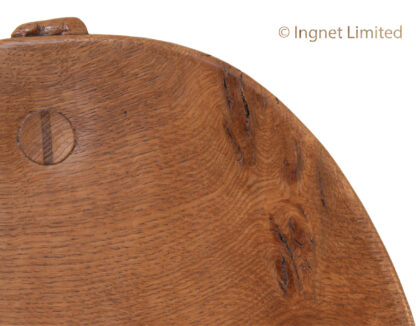 ROBERT MOUSEMAN THOMPSON BURR OAK STOOL - Image 13