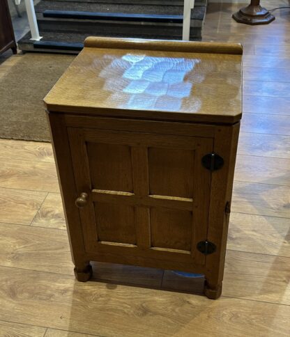 ROBERT MOUSEMAN THOMPSON BEDSIDE CUPBOARD
