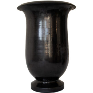 Herman A Kähler Large BLACK Floor VASE