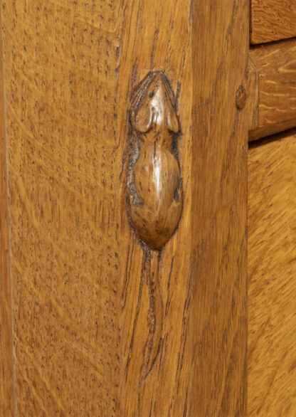 ROBERT MOUSEMAN THOMPSON   OAK CHEST OF DRAWERS - Image 11