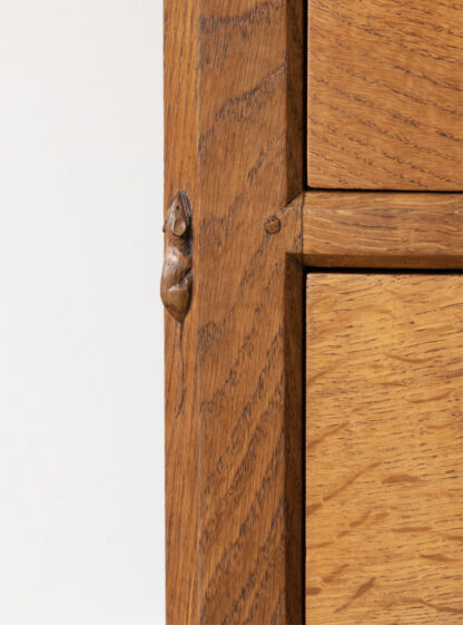 ROBERT MOUSEMAN THOMPSON   OAK CHEST OF DRAWERS - Image 14