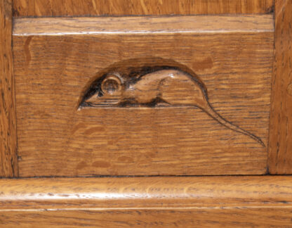 ROBERT MOUSEMAN THOMPSON FLOOR STANDING CORNER CUPBOARD - Image 14