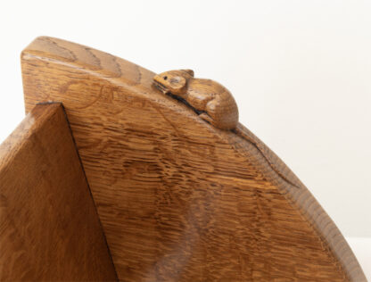 ROBERT MOUSEMAN THOMPSON ADZED BOOK TROUGH - Image 15