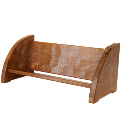 ROBERT MOUSEMAN THOMPSON ADZED BOOK TROUGH