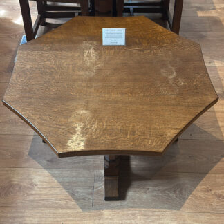 ROBERT MOUSEMAN THOMPSON LARGE OCTAGONAL COFFEE TABLE