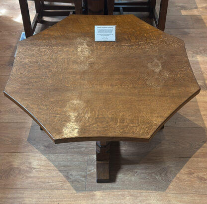 ROBERT MOUSEMAN THOMPSON LARGE OCTAGONAL COFFEE TABLE