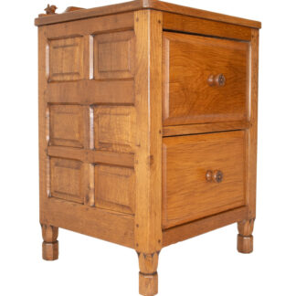 WRENMAN BEDSIDE 2 DRAWER BEDSIDE CUPBOARD