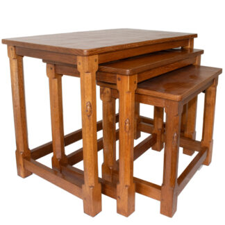 ROBERT MOUSEMAN THOMPSON NEST OF TABLES