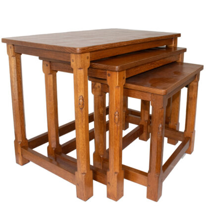 ROBERT MOUSEMAN THOMPSON NEST OF TABLES