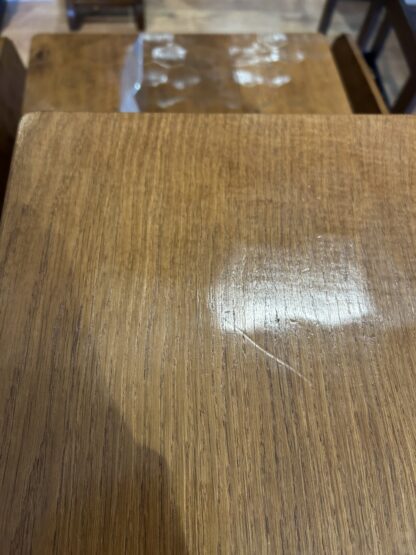 ROBERT MOUSEMAN THOMPSON NEST OF TABLES - Image 8