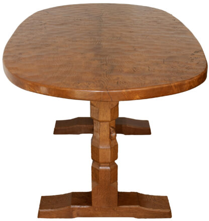 R0BERT MOUSEMAN THOMPSON BURR OAK DINING TABLE - Image 11