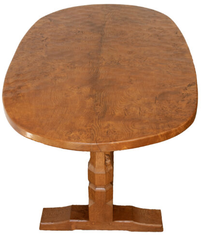 R0BERT MOUSEMAN THOMPSON BURR OAK DINING TABLE - Image 13