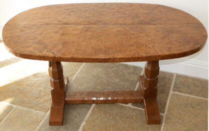 R0BERT MOUSEMAN THOMPSON BURR OAK DINING TABLE - Image 9