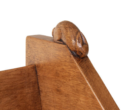 PETER RABBITMAN HEAP OF WETWANG OAK ADZED BOOK TROUGH - Image 13