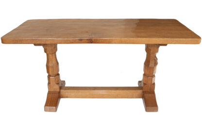 ROBERT MOUSEMAN THOMPSON ADZED TOP COFFEE TABLE - Image 8