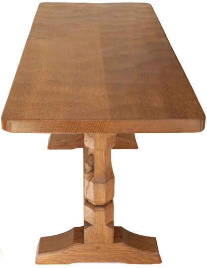 ROBERT MOUSEMAN THOMPSON ADZED TOP COFFEE TABLE - Image 9