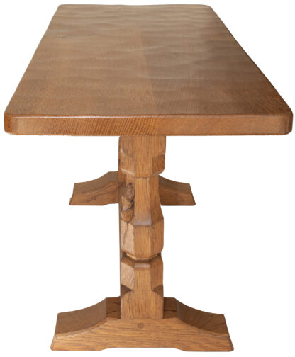 ROBERT MOUSEMAN THOMPSON ADZED TOP COFFEE TABLE - Image 10