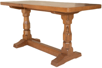 ROBERT MOUSEMAN THOMPSON ADZED TOP COFFEE TABLE - Image 2
