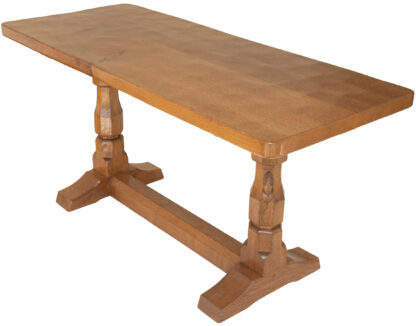 ROBERT MOUSEMAN THOMPSON ADZED TOP COFFEE TABLE - Image 3