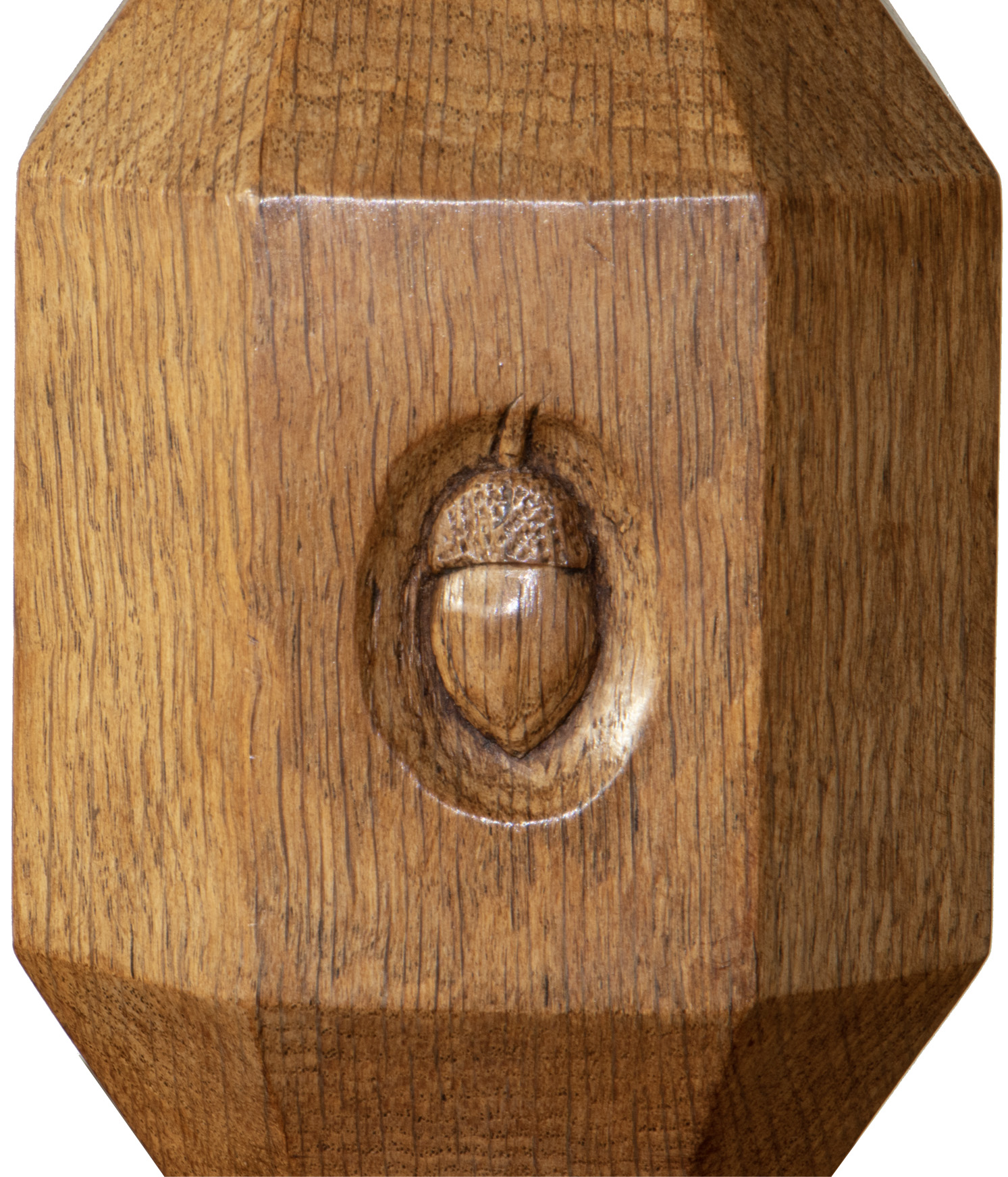ALAN 'ACORNMAN' GRAINGER OAK TABLE LAMP - Image 7