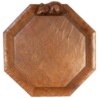 ROBERT MOUSEMAN THOMPSON OAK TEA POT STAND